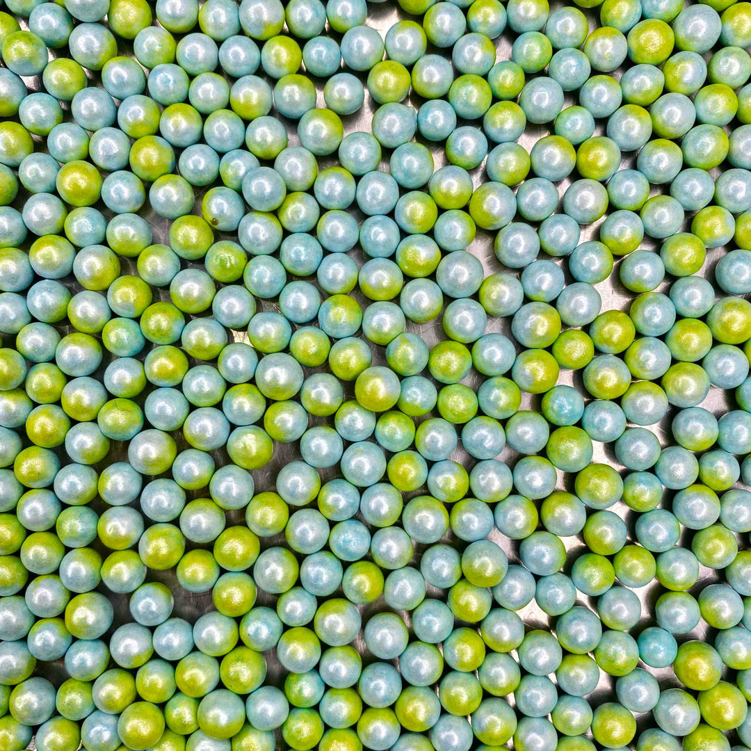 Ombre Pearls — Blue & Yellow